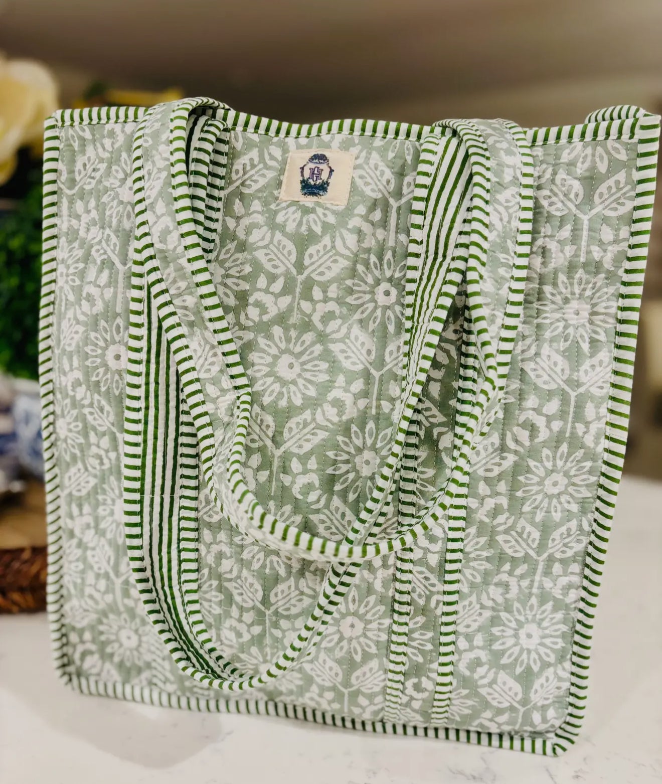 Georgia Quilted Tote