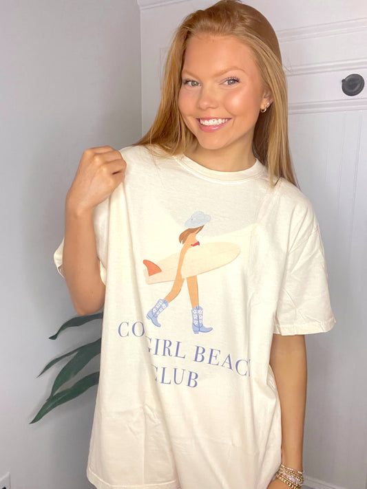 Cowgirl Beach club- T-Shirt