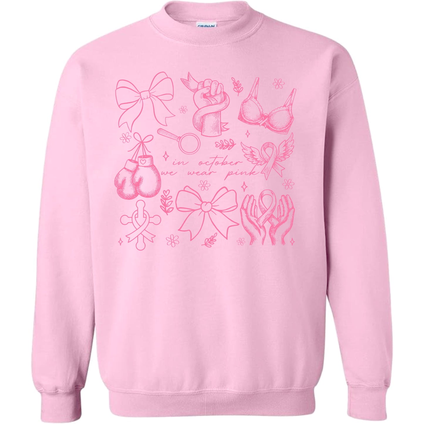 In October we wear Pink - Crewneck PREORDER
