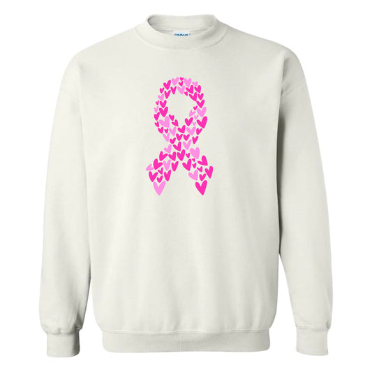 Breast Cancer Ribbon- Crewneck PREORDER