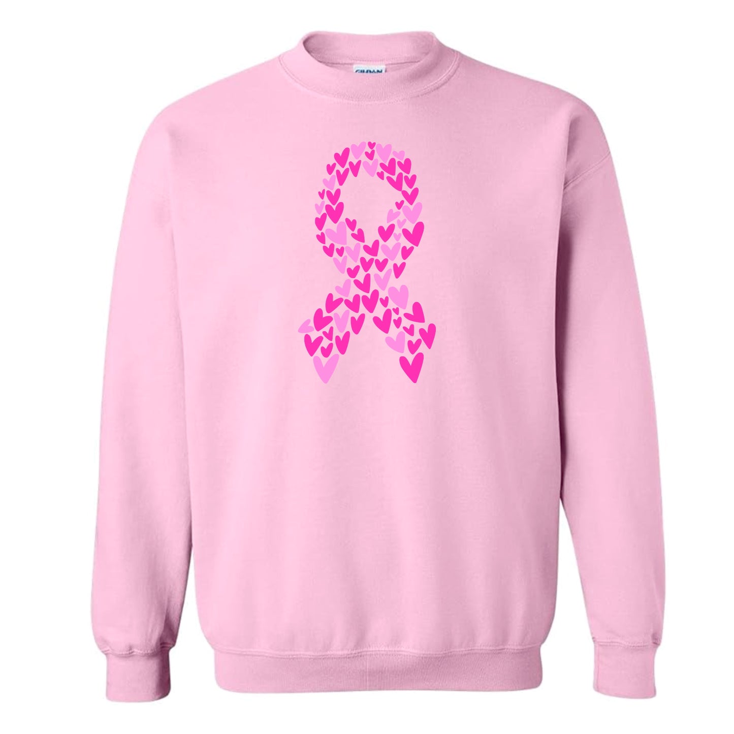 Breast Cancer Ribbon- Crewneck PREORDER